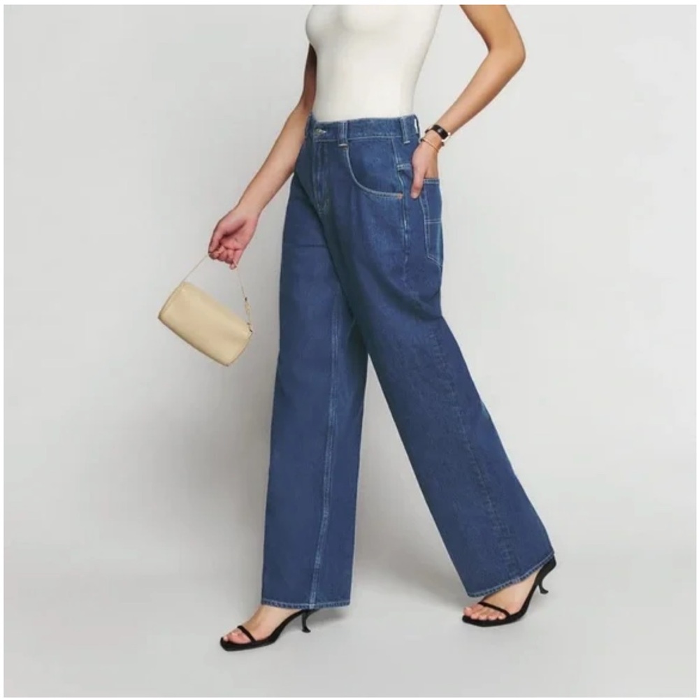 REFORMATION Skater Baggy High Rise Jeans